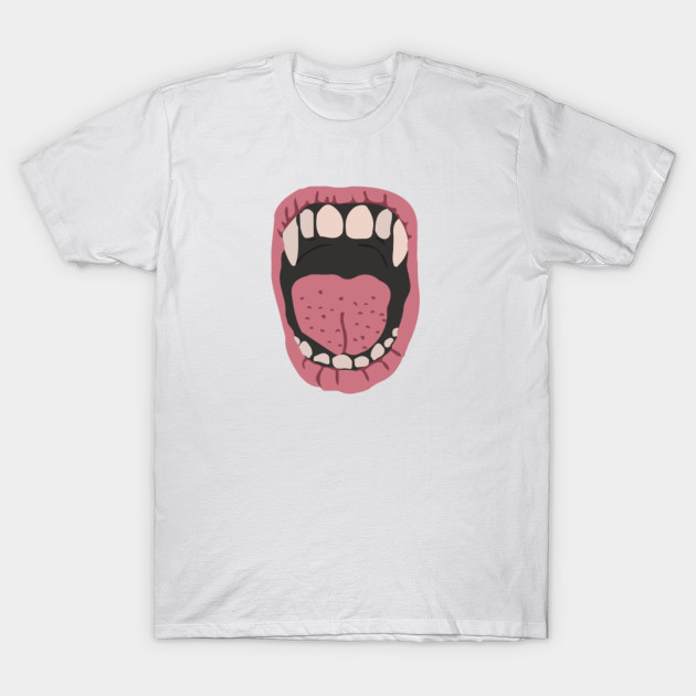 Vampire mouth T-Shirt-TOZ